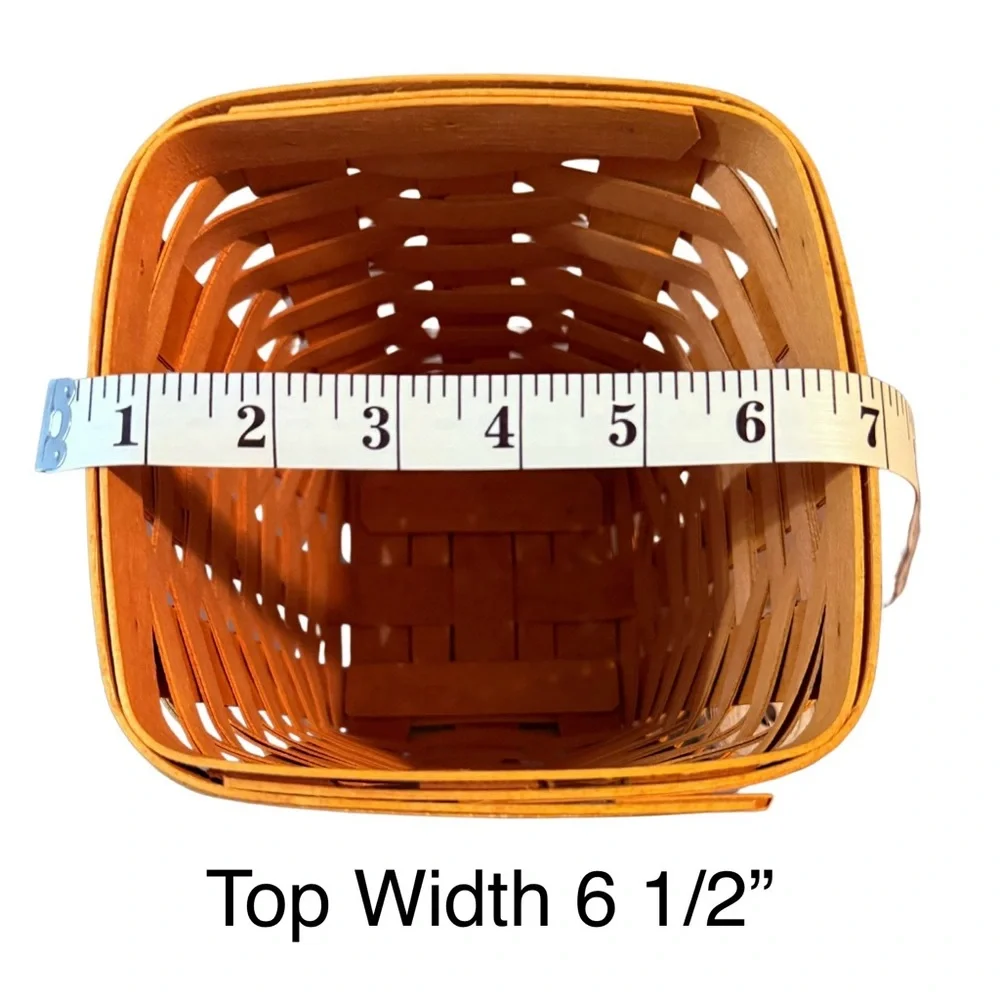 Longaberger Classic Authentic Medium Utensils Basket New in Original Packaging